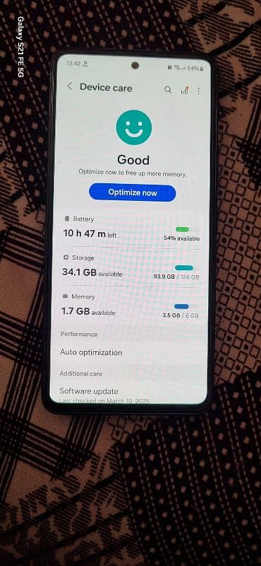 A53 5g samsung non pta 6
