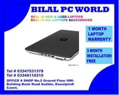 HP 820 EliteB0ok C0re i5 Gen. 4th 500GB HDD>>AT BILAL PC WORLD