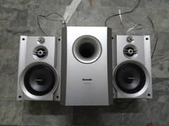 Panasonic 2.1 Speakers