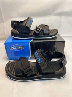 Men's Neoprene Fancy Sandals - Black