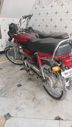 Honda cd 70 with complete geneunun parts| bike |honda|spare parts