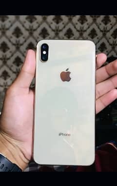 iPhone Xsmax single sim pta approved 256gb total orignal