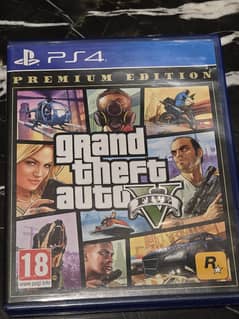 Grand theft auto 5  Perimium Edition Ps4