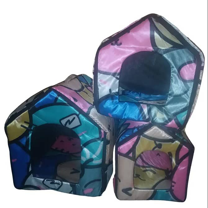 CAT HOUSE PET HOUSE three piece set 2