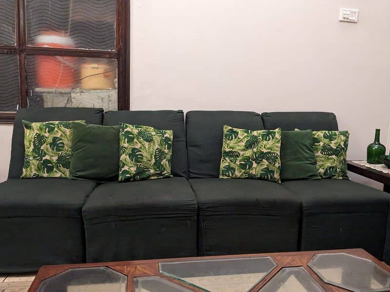 SOFAS in good condition (6 seater) 3