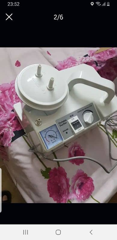 suction phelgum machine