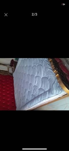 Mattress Topper cover Silver Quality