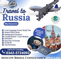 Visa Consultant - Services in Lahore Russia study visa, visit visa