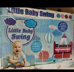 Kids cot with swing