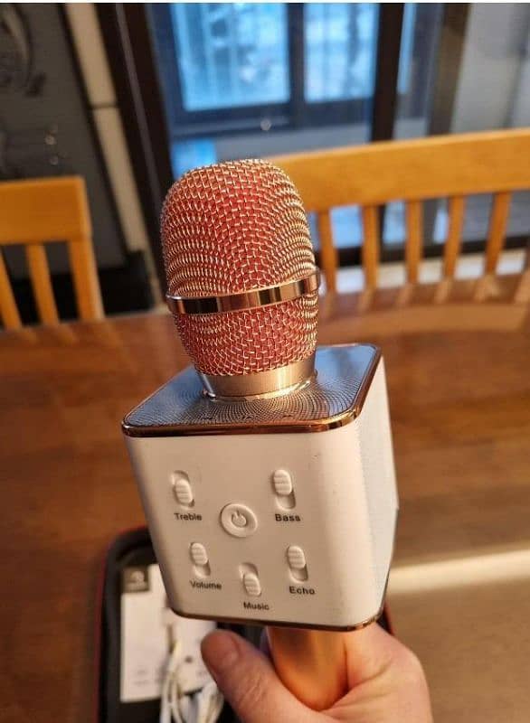 Bluetooth Mini Mic with Speaker 3
