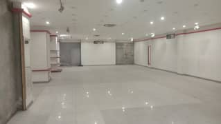 Ground Hall Shop for Rent in Johar Town Khokhar Chowk for Brands Outlet, Pharmacy , Saloon, Food point very Rushi area