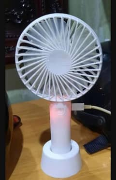 Mini portable fan white