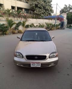 Suzuki Baleno JXR model 2004. Power steering and Power windows.