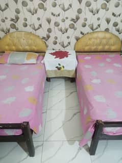 Single bed pair