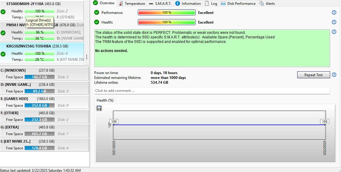 NVME 256GB WITH ENCLOUSRE 3