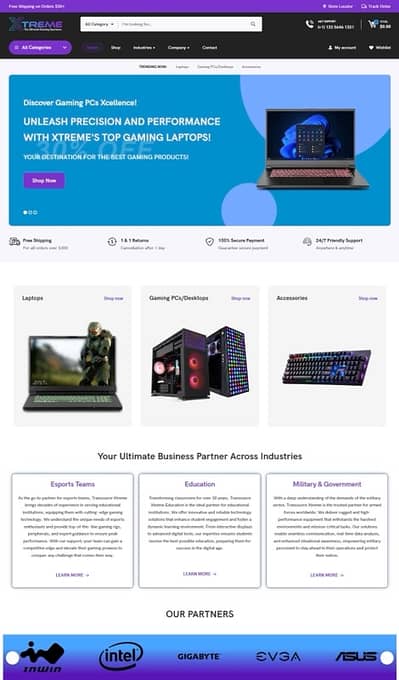 Full Ecommerce Website Development Shopify and Wordpress