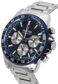 Mens Luxury Festina Chronograph Watch