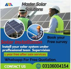 Solar repair/ Solar maintenance/ solar installation