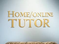 Home/Online High Grade Tutor.