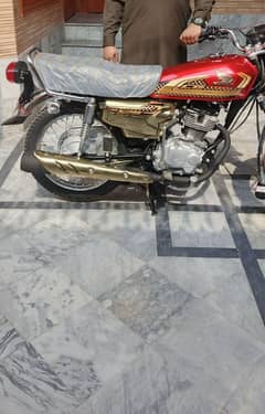 Honda cg125 gold edition