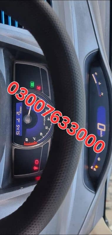 Honda civic Reborn Stering wheel trim and all parts cruise control 7