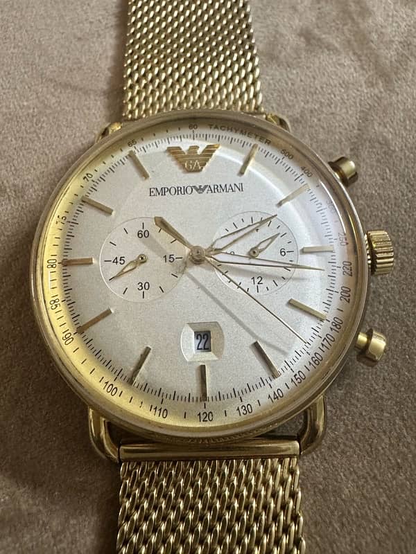 original emprio armani watch unisex 0