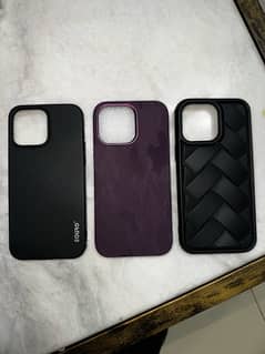 3 iphone 14 pro max cases brand new