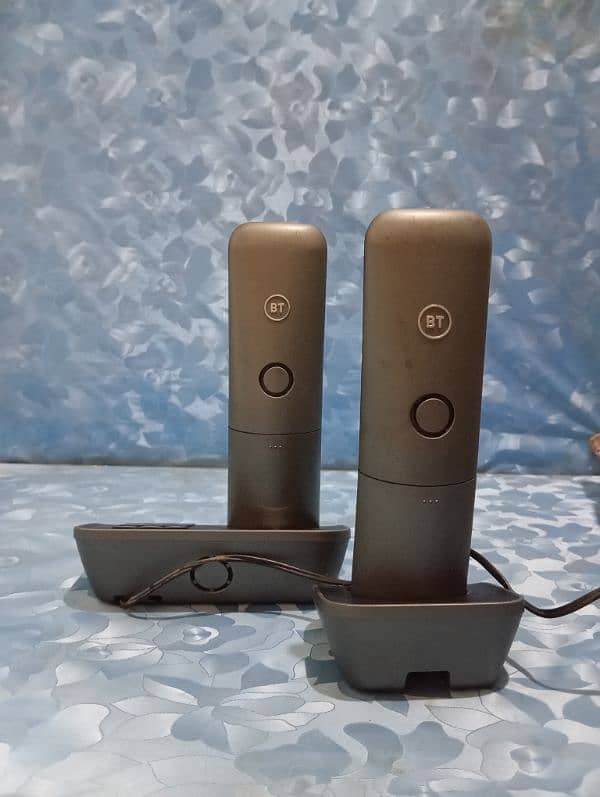 UK imported Bt twin cordless phone with intercom with answer machine 3