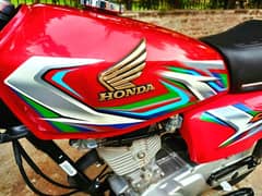 Honda 125 Model 2023 Red Total Original Fabulous LusSh conditin