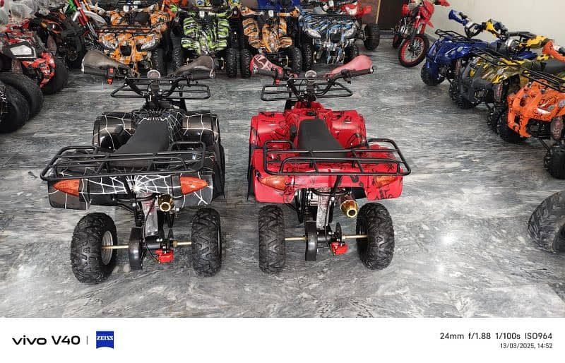 New Variant 107cc Reverse Gear Atv Quad Bikes Delivery In All Pakistan 2