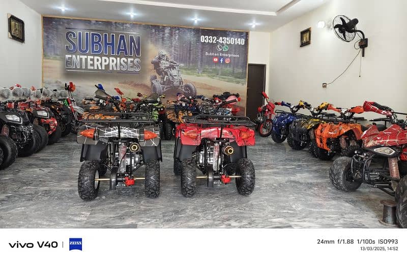 New Variant 107cc Reverse Gear Atv Quad Bikes Delivery In All Pakistan 5