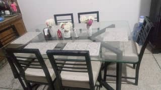 dining table with 6 chair