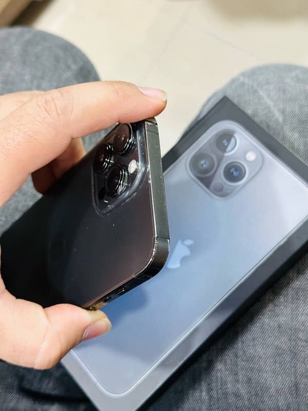 iPhone 13 pro max 512gb PTA Appproved complete box 93% health 3