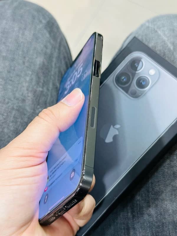 iPhone 13 pro max 512gb PTA Appproved complete box 93% health 5