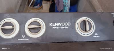 Kenwood washing machine with spinner for sale