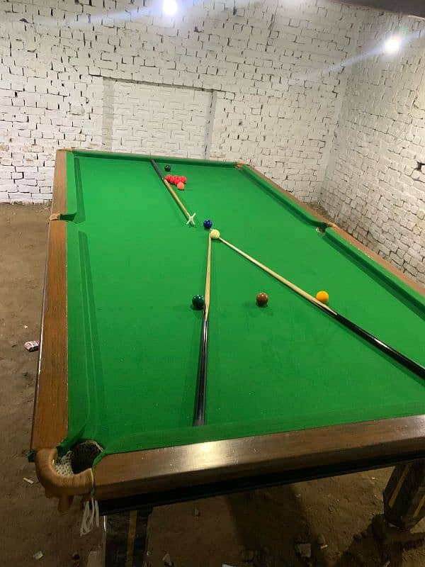 snooker for sell 5/10 3