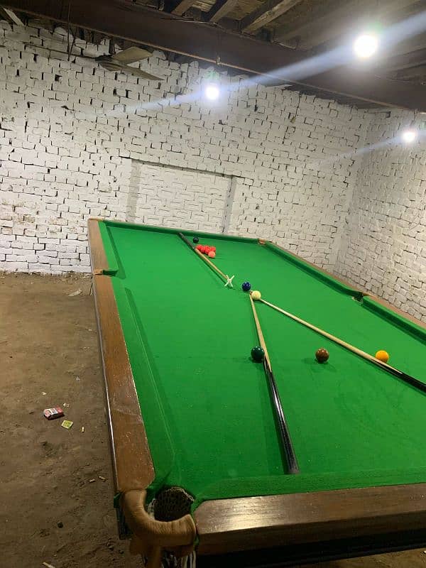 snooker for sell 5/10 5