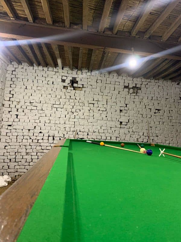 snooker for sell 5/10 6
