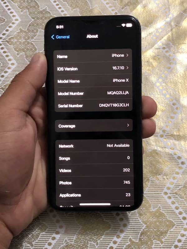 Iphone X 6