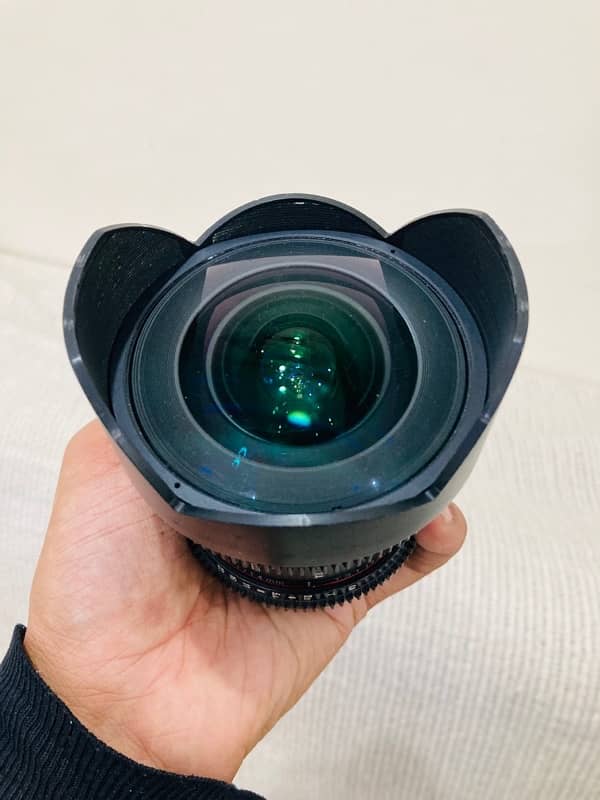 Samyang 14mm Manual Focus T 3.1 Fish Eye Lense Canon Mount 3