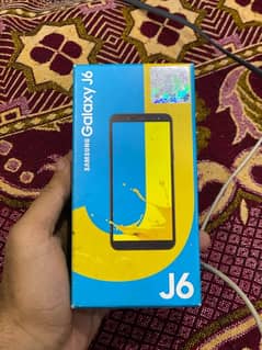 Samsung galaxy j6 3/32 pta with box