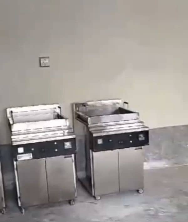 French fries set up 3