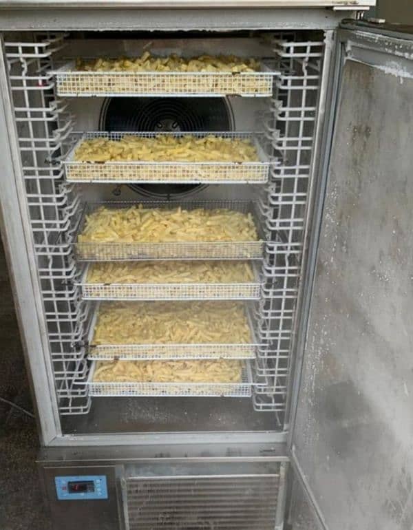 French fries set up 4