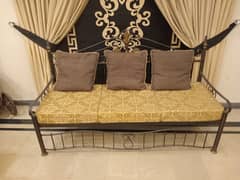 3 Seater Wrought Iron Sofa for Sale