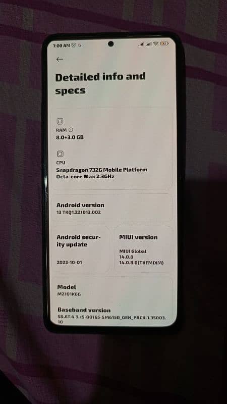 Redmi Note 10 Pro 8+3 128 10/10 7