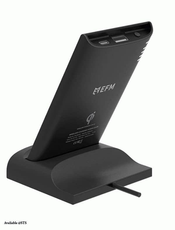 EFM QI Certified Portable Wireless POWERBANK Dual. Charging Coil 3