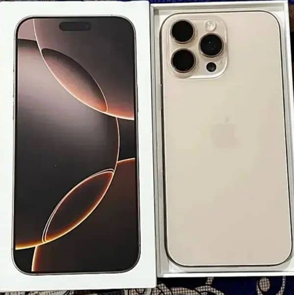 Iphone 16 pro max non pta 256 gb new 0