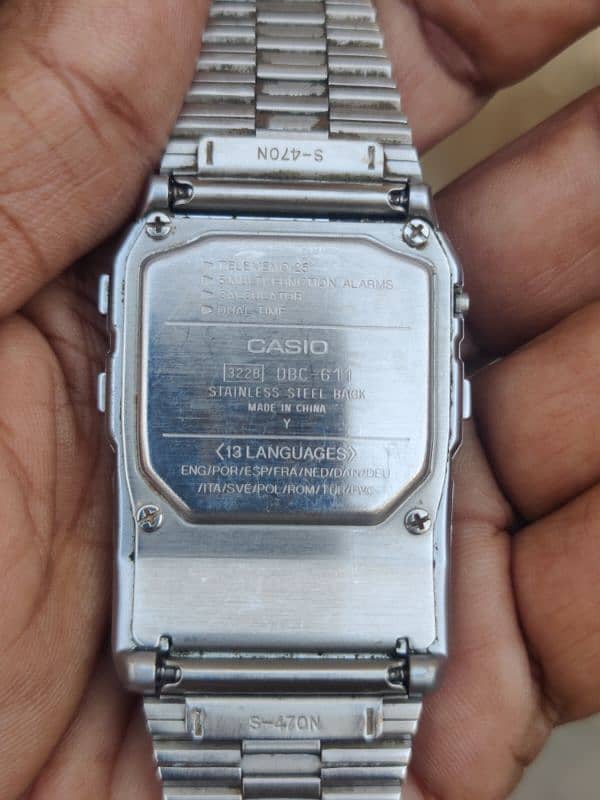 New Casio Databank Multi Language watch  for sale. 1