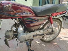 Honda cd70 19.20 Model unregistered Karachi fitting all ok condition