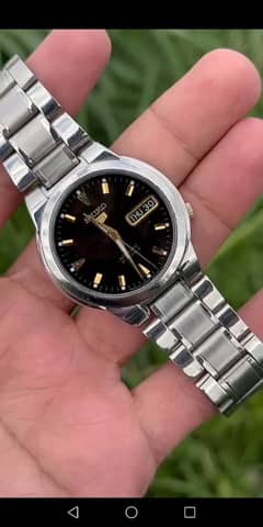 seiko 5 automatic 21 jewels 100 %original